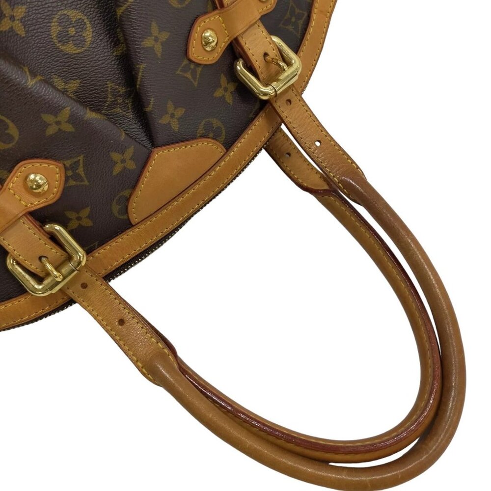 072411AL (S6) Louis Vuitton Tote Bag Tivoli GM Brown Monogram - Picture 3 of 9